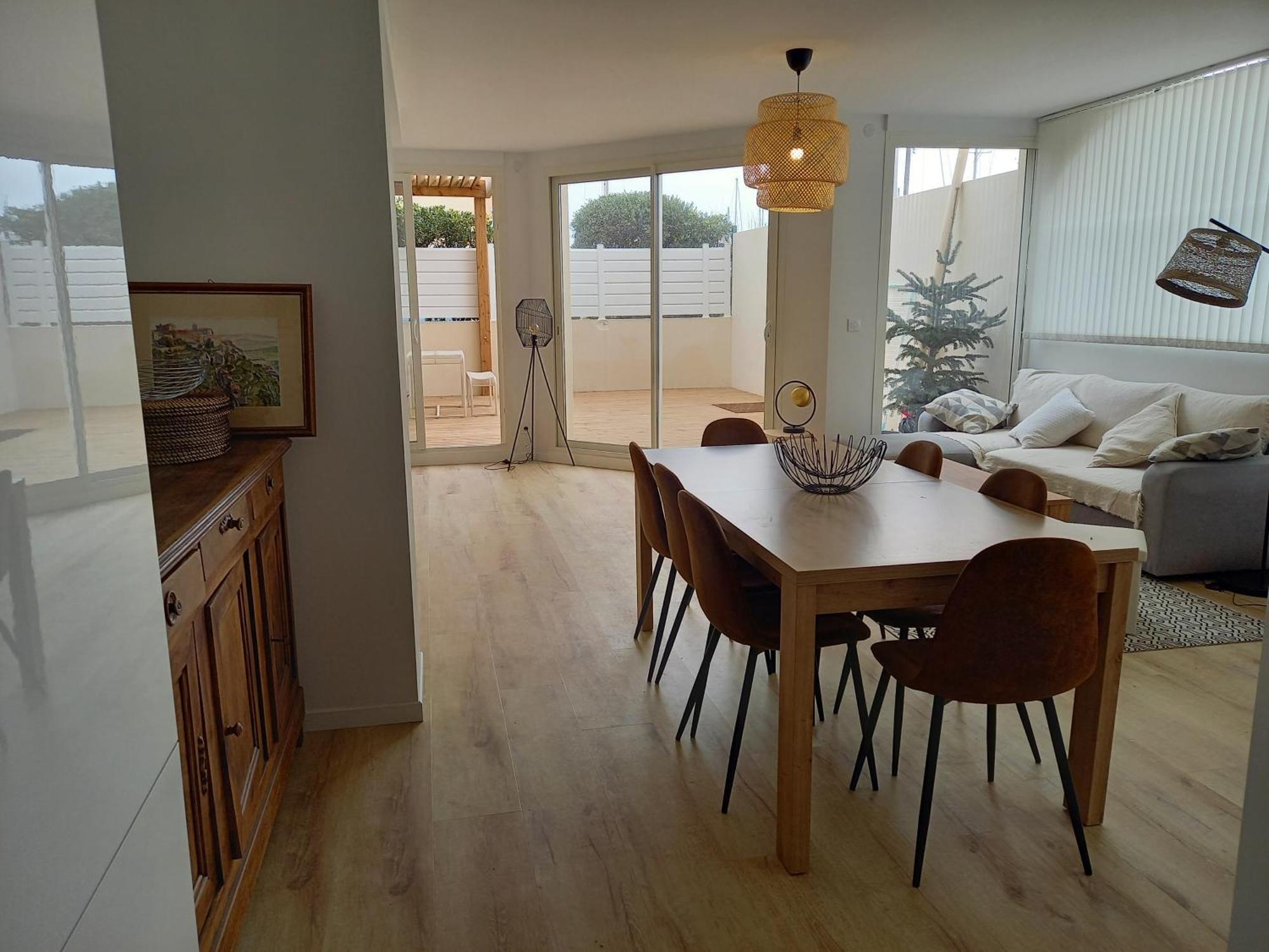 Appartement 100 M2 Terrasse Piscine Gruissan Kültér fotó